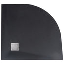 brusebakke SMC 90x90 cm sort