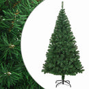 kunstigt juletræ med tykke grene 240 cm PVC grøn