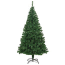 kunstigt juletræ med tykke grene 240 cm PVC grøn