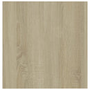 vægskab 80x39x40 cm konstrueret træ sonoma-eg