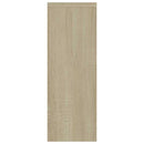 væghylde 45,1x16x45,1 cm konstrueret træ sonoma-eg