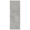 væghylde 45,1x16x45,1 cm konstrueret træ betongrå