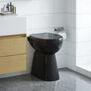 kantfrit toilet 7 cm ekstra højde soft close keramik sort