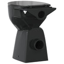 kantfrit toilet 7 cm ekstra højde soft close keramik sort