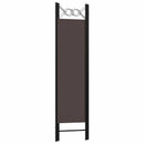 3-panels rumdeler 120x180 cm brun
