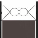 4-panels rumdeler 160x180 cm brun