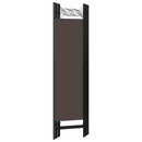 5-panels rumdeler 200x180 cm brun