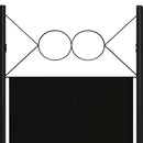 5-panels rumdeler 200x180 cm sort