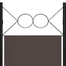 6-panels rumdeler 240x180 cm brun