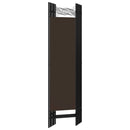 6-panels rumdeler 240x180 cm brun