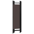 6-panels rumdeler 240x180 cm brun