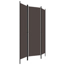 3-panels rumdeler 150 x 180 cm brun