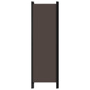 3-panels rumdeler 150 x 180 cm brun