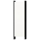 5-panels rumdeler 250 x 180 cm hvid