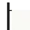 5-panels rumdeler 250 x 180 cm hvid
