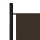 6-panels rumdeler 300 x 180 cm brun