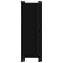 6-panels rumdeler 300 x 180 cm sort