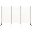 3-panels rumdeler 260x180 cm stof hvid