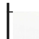 3-panels rumdeler 260x180 cm stof hvid