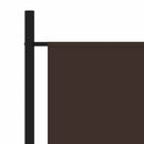 3-panels rumdeler 260 x 180 cm brun