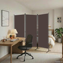 3-panels rumdeler 260 x 180 cm brun