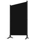 3-panels rumdeler 260 x 180 cm sort