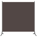 rumdeler 175x180 cm stof brun