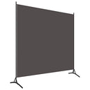 rumdeler 175x180 cm stof antracitgrå