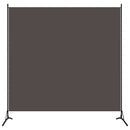 rumdeler 175x180 cm stof antracitgrå
