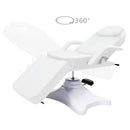 Massagebriks 180x62x(86,5-118) cm hvid