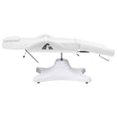 Massagebriks 180x62x(86,5-118) cm hvid