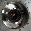 industrielle væg-/loftlamper 2 stk. 20x25 cm E27 sølvfarvet