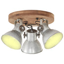 industriel loftlampe 25 W 42x27 cm E27 sølvfarvet