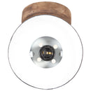 industrielle væg-/loftlamper 2 stk. 20x25 cm E27 mat sort