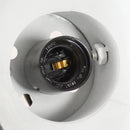 industrielle væg-/loftlamper 2 stk. 20x25 cm E27 mat sort