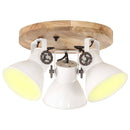 industriel loftlampe 25 W 42x27 cm E27 hvid