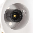 industriel loftlampe 25 W 42x27 cm E27 hvid