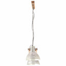 industriel hængelampe 25 W 109 cm E27 sølvfarvet