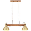 industriel hængelampe 25 W 109 cm E27 messingfarvet