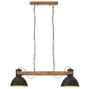 industriel hængelampe 25 W 109 cm E27 mat sort