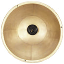 industriel hængelampe 25 W rund 30 cm E27 messingfarvet
