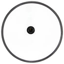 industriel hængelampe 25 W rund 30 cm E27 mat sort