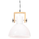 industriel hængelampe 25 W rund 30 cm E27 hvid