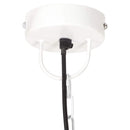 industriel hængelampe 25 W rund 30 cm E27 hvid
