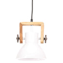 industriel hængelampe 25 W rund 19 cm E27 hvid