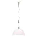 industriel vintage hængelampe 25 W rund 41 cm E27 hvid