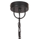 industriel hængelampe 25 W rund vintagestil 41 cm E27 flerfarvet