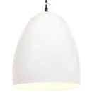 industriel hængelampe 25 W rund 42 cm E27 hvid