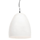 industriel hængelampe 25 W rund 42 cm E27 hvid