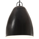industriel hængelampe 25 W rund 32 cm E27 mat sort